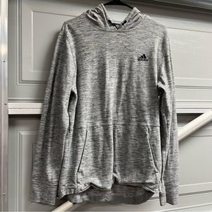 Adidas Mens Gray Hooded Sweater